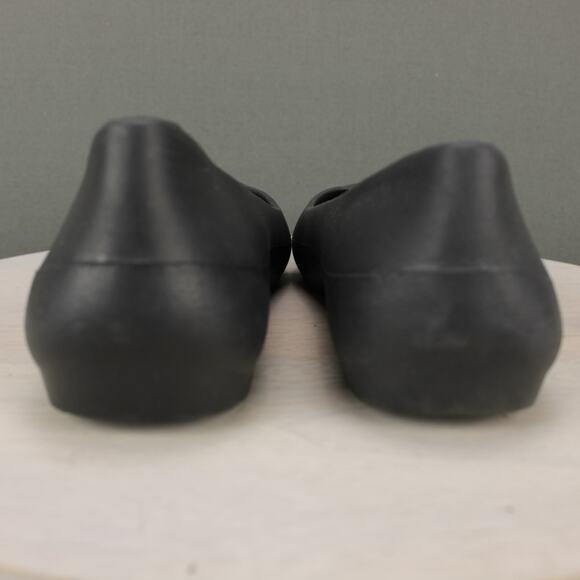 Crocs Ballet Flats Slip On Comfort Womens 9 Black Shoes - Picture 6 of 9